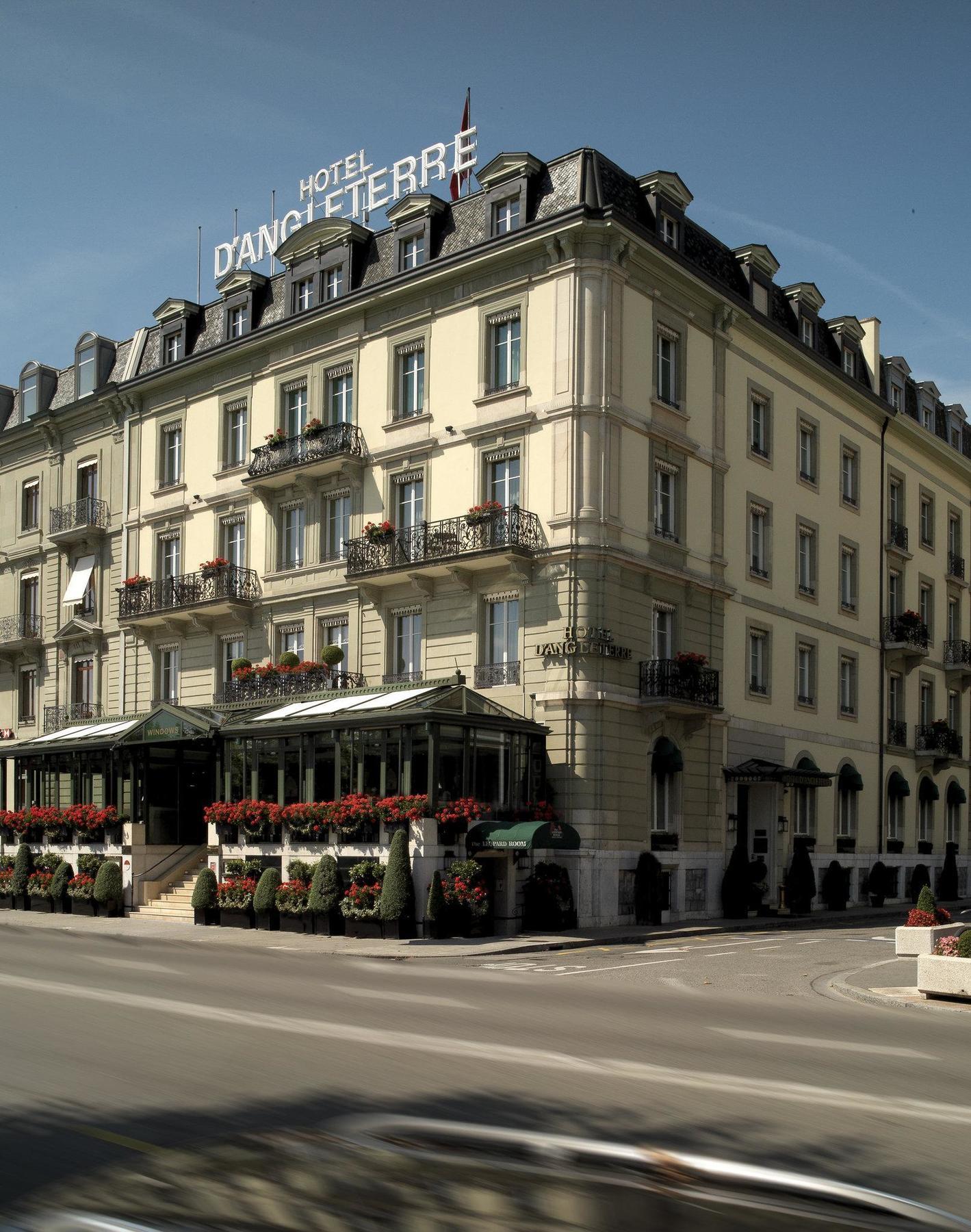 Hotel D'Angleterre Genève Buitenkant foto